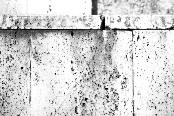 Мармур і потрісканий крок цегли в старій текстурі стіни матер — стокове фото