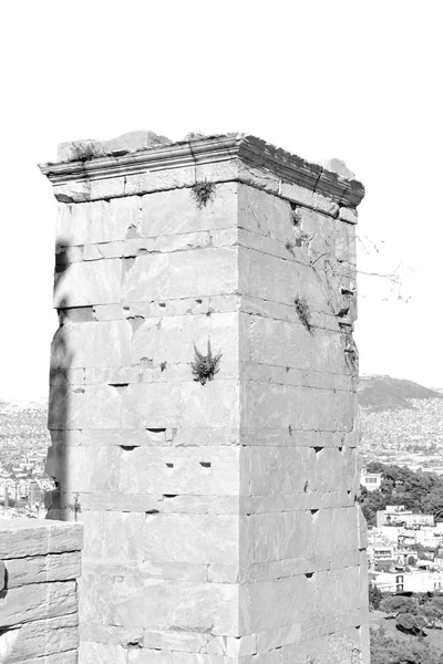 Cidade antiga e da nova arquitetura no antigo Grécia Europa con — Fotografia de Stock
