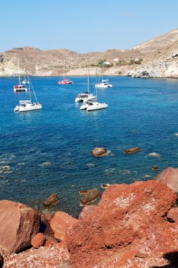 Santorini Avrupa'da su