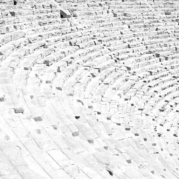 In turkey europe myra il vecchio teatro texture astratta di ste — Foto Stock