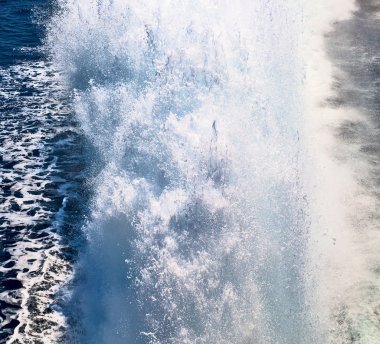 köpük ve Akdeniz Yunanistan deniz köpüğü