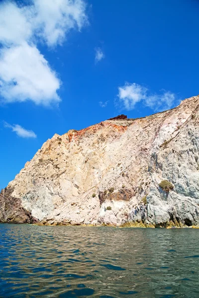 Aus dem Boot Meer und Himmel in — Stockfoto