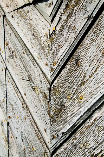 Arsago seprio abstract   rusty knocker in    door — Stock Photo, Image