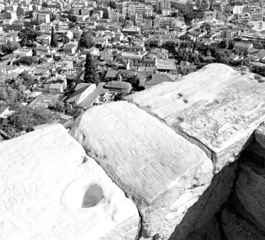 Avrupa Yunanistan con antik kenti ve eski yeni mimari