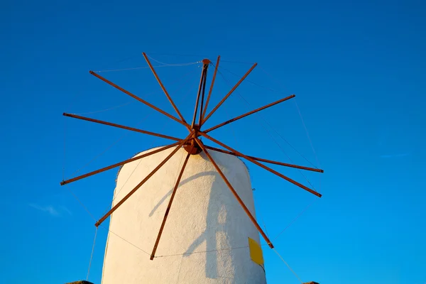 Old mill in santorini greece europe  and — Stock Photo, Image