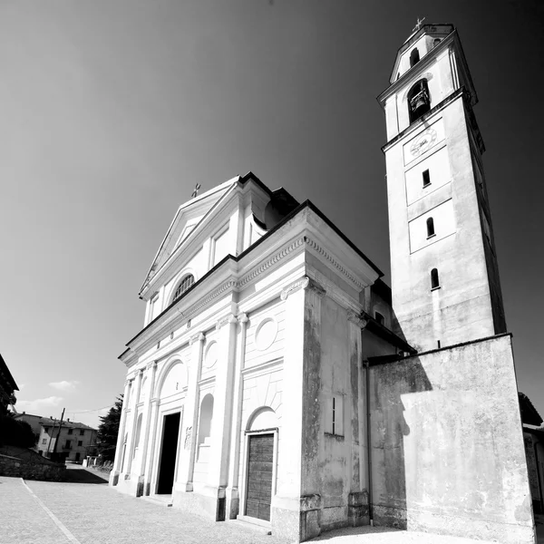 Heritage gammal arkitektur i Italien Europa Milano religion — Stockfoto