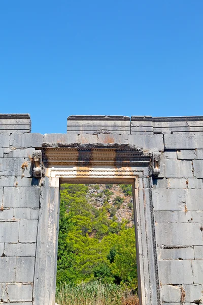 Olympos bush gate v Asii Řecko — Stock fotografie