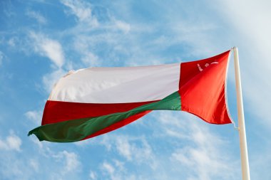 gökyüzü sallayarak Umman