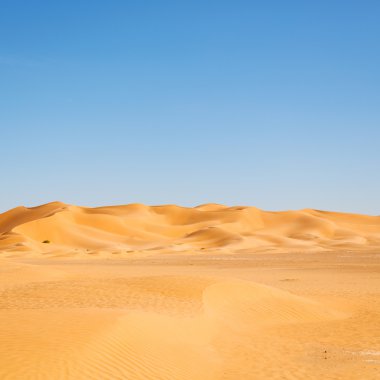 En düşük rub al hali boş çeyrek ve açık Umman eski çöl 