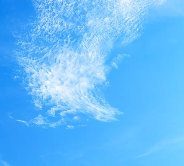 In oman the fluffy cloudy sky and empty space — Stock Photo, Image