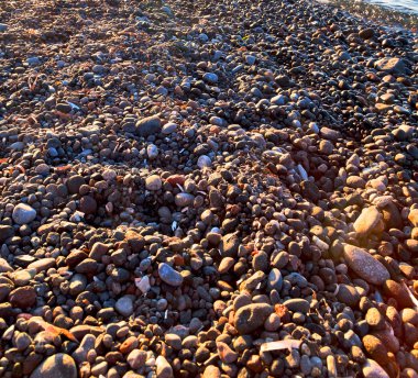 Rock deniz ve plaj Avrupa Yunanistan'da mykonos Adası