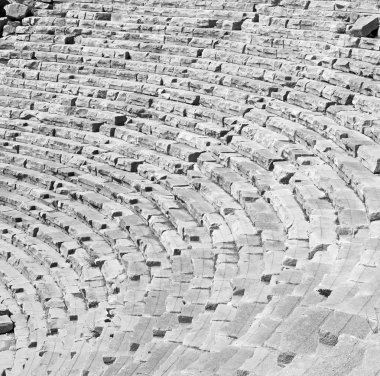   Türkiye'nin Avrupa myra ste eski tiyatro soyut dokusuna