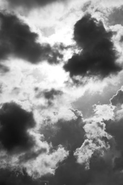 Yunanistan Avrupa ve fantastik mistik doğa tropikal gökyüzünde