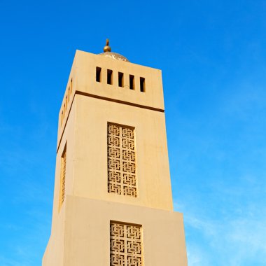 Umman muscat oteli eski Camii Minare ve din gökyüzü temizleyin