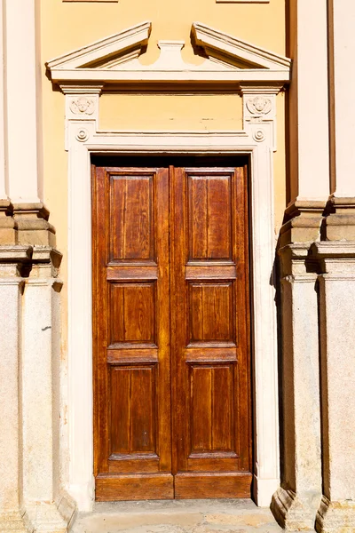 Detalhe no portão de parede — Fotografia de Stock