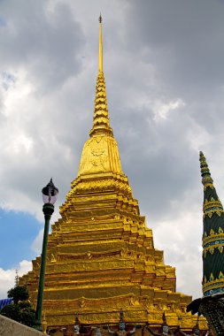  Tayland bangkok yağmur Tapınağı sokak lambası