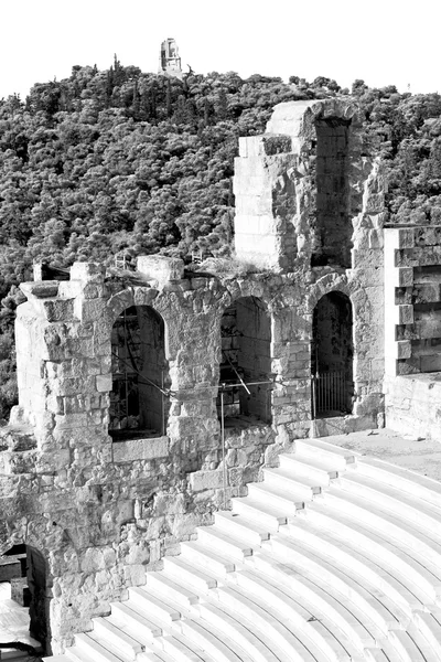 Yeri ve tarihi eski mimari Avrupa gree — Stok fotoğraf