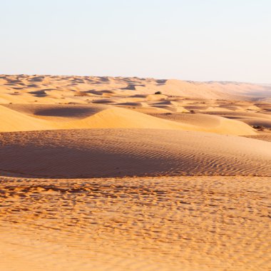 En düşük rub al hali boş çeyrek ve açık Umman eski çöl 