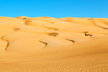 En düşük rub al hali boş çeyrek ve açık Umman eski çöl 