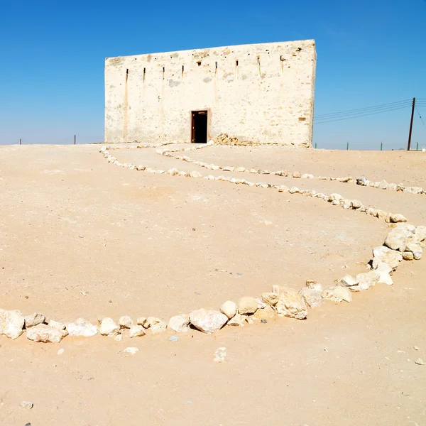 Dans le vieux désert oman — Photo