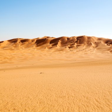En düşük rub al hali boş çeyrek ve açık Umman eski çöl 