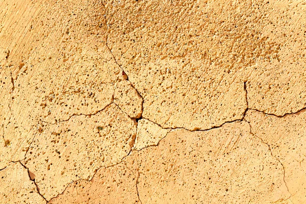 En Oman la vieja pared cerca de casa y bloque edificio abstracto — Foto de Stock