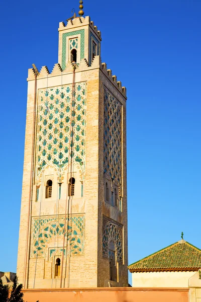 Historie maroc Afrika minaretu obloha — Stock fotografie