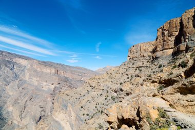 Umman eski bulutlu gökyüzü 