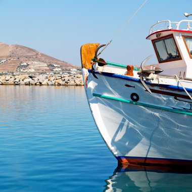 Yunanistan Adası santorini Avrupa tekne liman ve İskele bana