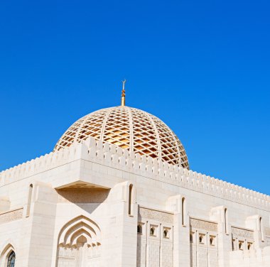 Umman muscat oteli eski Camii Minare ve din gökyüzü temizleyin