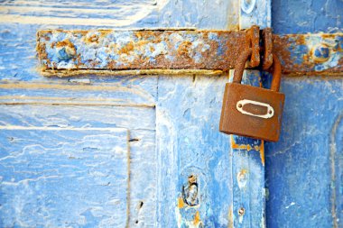 Fas Afrika eski kum güvenli asma kilit 