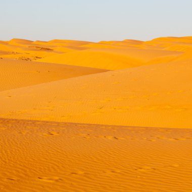 En düşük rub al hali boş çeyrek ve açık Umman eski çöl 