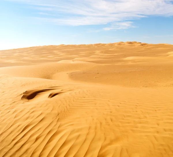 In oman oude rub al khali woestijn het lege kwartaal en buiten s — Stockfoto