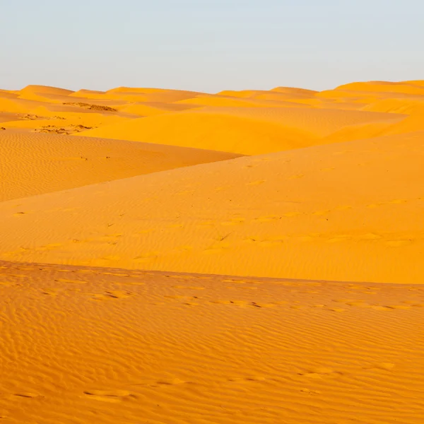 In oman alten Wüste rub al khali das leere Viertel und im Freien — Stockfoto