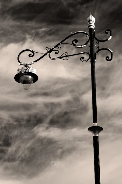 Na luz oman no céu — Fotografia de Stock