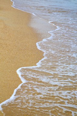 Tayland kho tao bay soyut ıslak kum Asya 