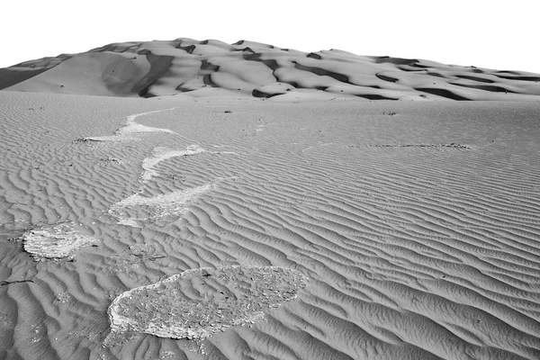 In oman oude desert rub al khali de lege kwartaal en buiten — Stockfoto