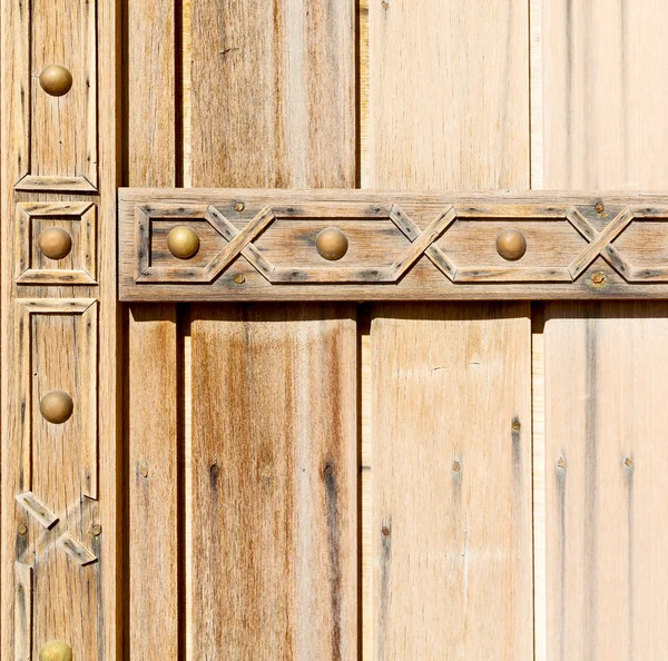 In oman old antique door texture and abstract background line — Stock Photo, Image