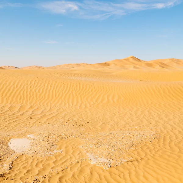 Dans oman vieux désert frotter al khali le quartier vide et en plein air — Photo