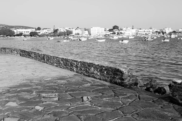 Nebe a moře v ostrově Řecko santorini středomořské ocea — Stock fotografie