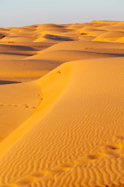 In oman oude desert rub al khali de lege kwartaal en buiten — Stockfoto