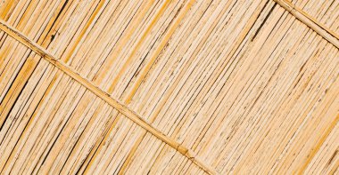 bir bambu duvar arka plan Umman soyut dokusuna