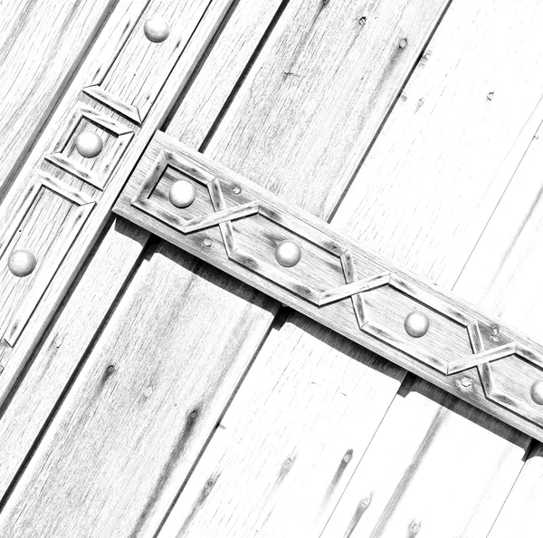 En oman antigua textura de puerta antigua y línea de fondo abstracto — Foto de Stock