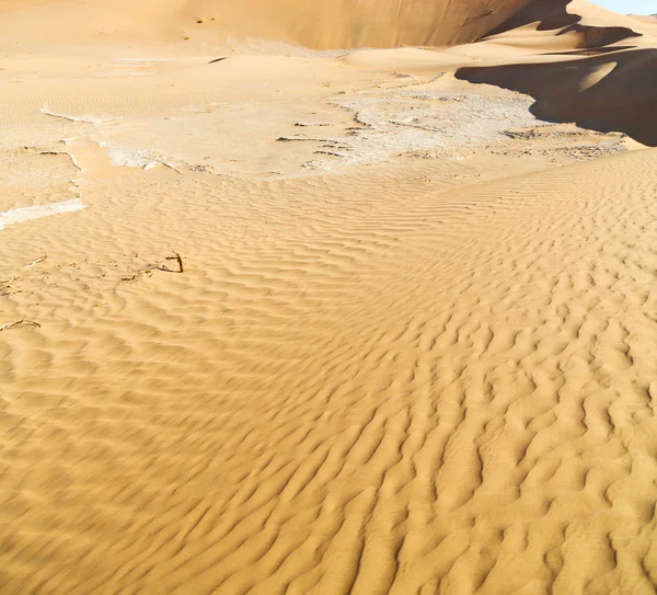 Dans oman vieux désert frotter al khali le quartier vide et en plein air — Photo