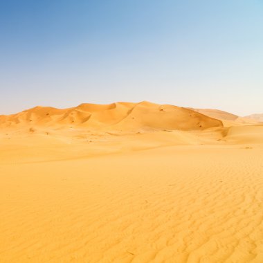 En düşük rub al hali boş çeyrek ve açık Umman eski çöl 