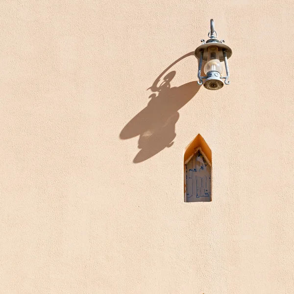 In oman the street lamp — Stock Photo, Image