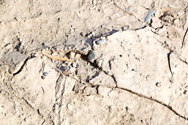 En oman frotar al khali viejo desierto y el abstracto agrietado san — Foto de Stock