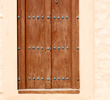 Umman eski ahşap kapı