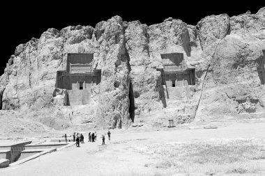 İran'da persepolis yakınındaki 