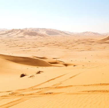 En düşük rub al hali boş çeyrek ve açık Umman eski çöl 